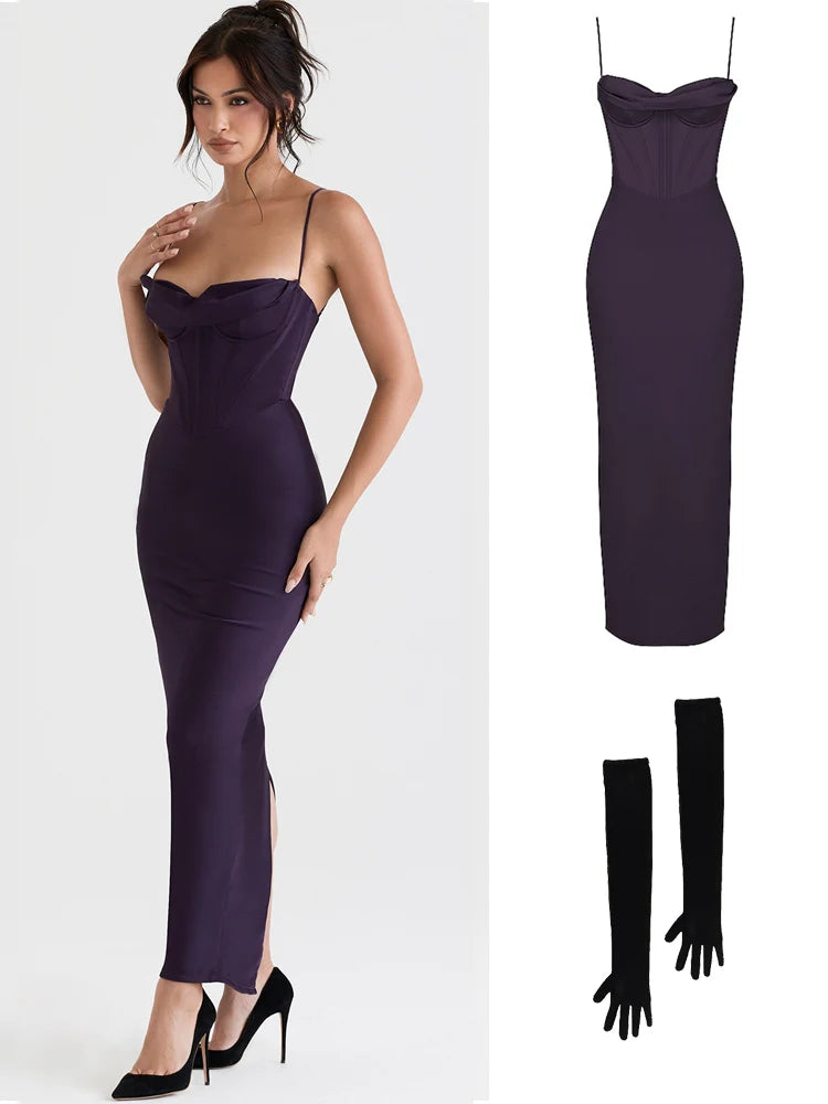 Isalda Maxi Bodycon Dress