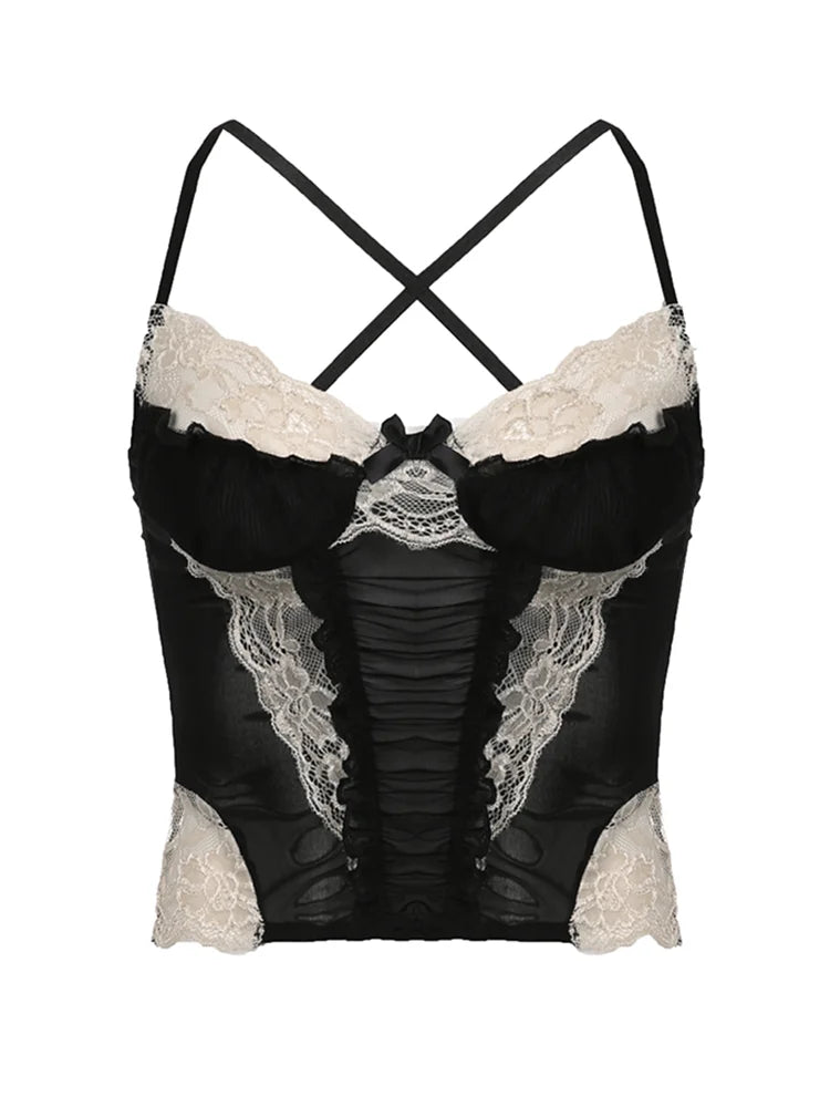 Kyleen Lace Stitching Camisole