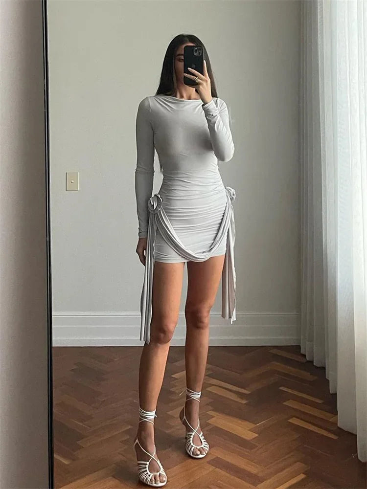 Lyra Long Sleeve Mini Dress