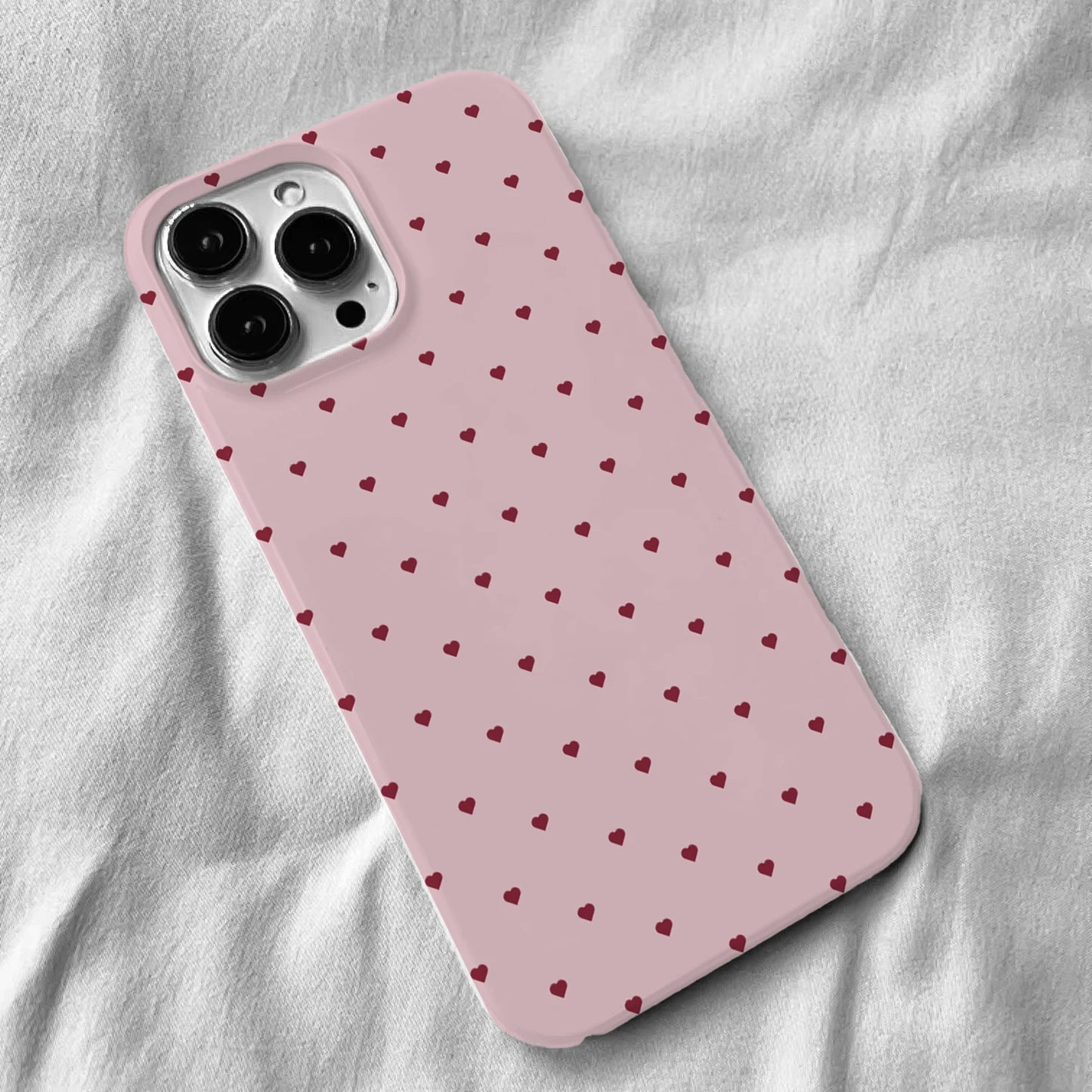 Pink Little Heart Phone Case