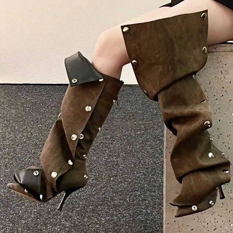 Brooklyn High Heel Long Boots