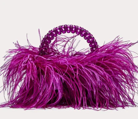 Hermione Feather Handbag