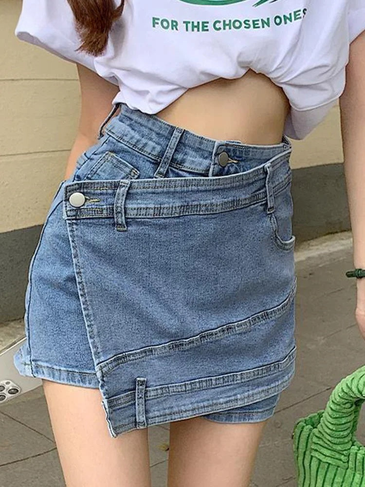 Azura Denim Mini Skirt