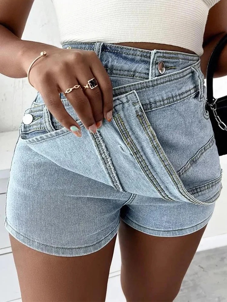 Azura Denim Mini Skirt